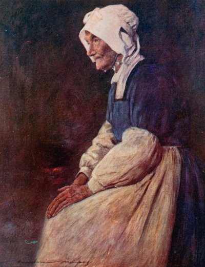 A Breton Woman by Mortimer Ludington Menpes